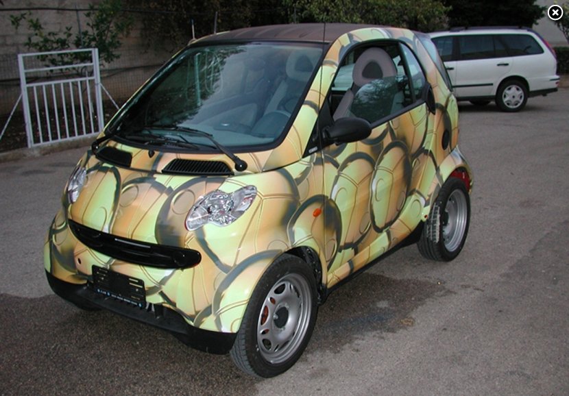 foto decorazioni per auto automobile